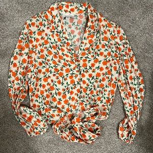 Cherry Top shop blouse